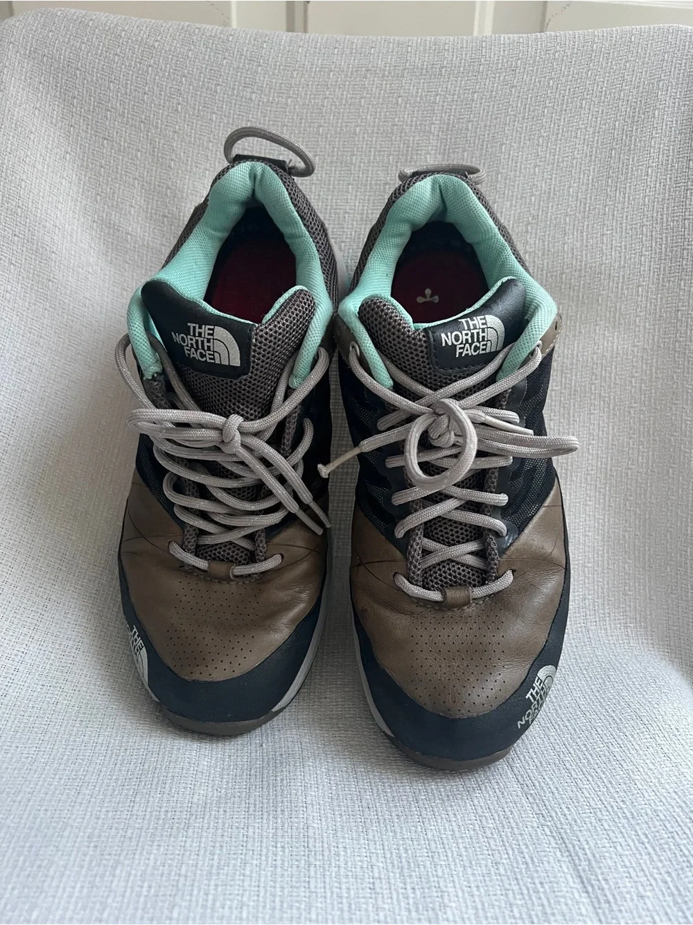 The North Face Women's Charcoal & Mint Trail Sneakers